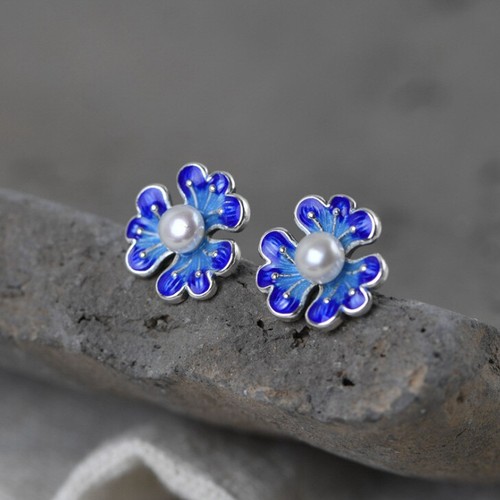 I05 cloisonne ohrring - cloisonne,