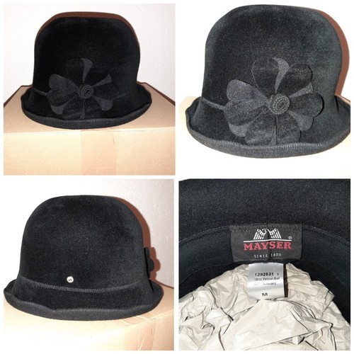 Mayser damenhut schwarz - in,