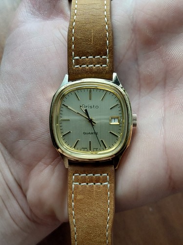 Vintage uhr aristo vergoldet - aristo,