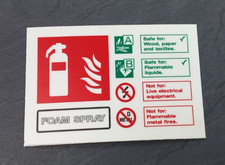 Feuerlöscher Kennzeichen -