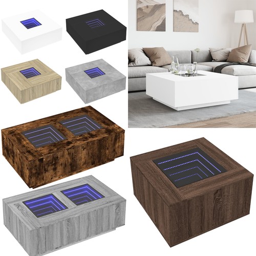 Led couchtisch beistelltisch - led,