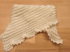 Handgestrickter Schal Kragen