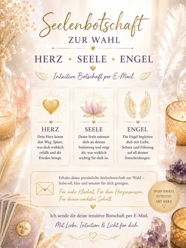 Seelenbotschaft zur wahl - seelenbotschaft,