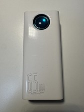 Baseus Amblight 30000mAh 65W Powerbank Weiß - Mobiles Schnellladegerät