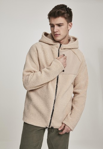 Hooded sherpa zip - sherpa,