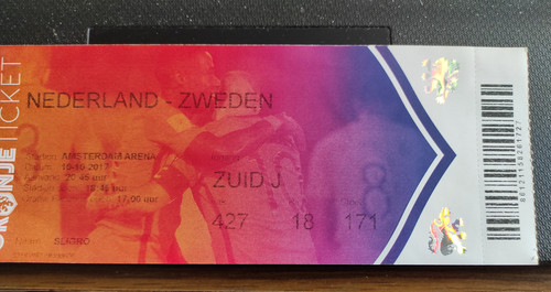 Ticket niederlande schweden - niederlande,