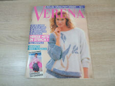Handarbeit Magazin VERENA Mai 1988 - Mode, Maschen, Ideen