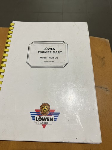 Manual for löwen - löwen, dart