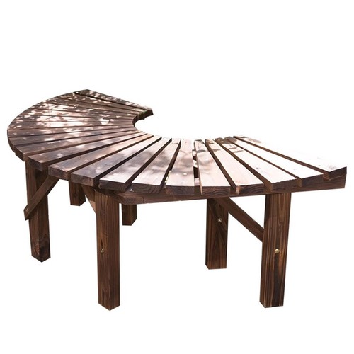 Gartenbank baumbank holz - baumbank,