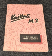 KNITTAX M 2 Bedienungs- und