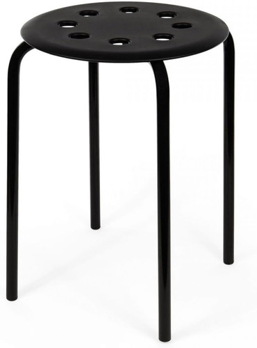 Marius hocker schwarz - in,