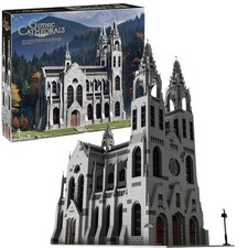 4136PCS Gothic Kathedrale
