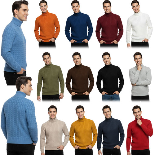 Neu herren rollkragenpullover - herren,