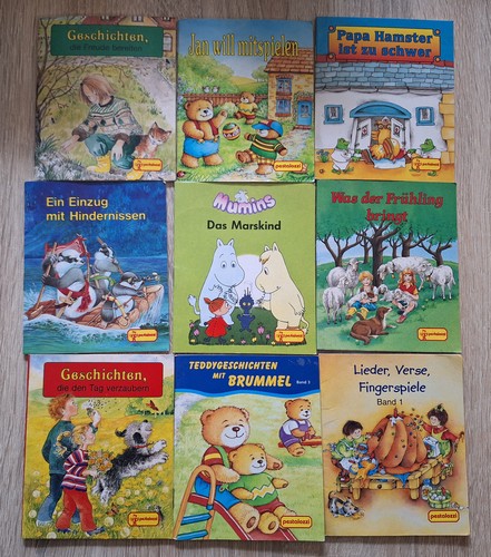Alte kinder mini büchlein - alte, mini-büchlein