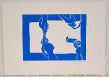 Werner Berges /Farbradierung /von 2000 /Handsigniert /150 Exemplare