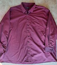 Casamoda - Herrenhemd – Gr. 54 / 5XL - 6XL -  kirschrot - Hochwertige Qualität