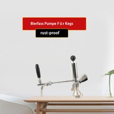 4 Zoll Bierfass Pumpe Edelstahl Bierpumpe Für Kegs Ohne Strom Oder Gaszylinder