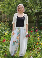 Haremhose Made in Italy leinen