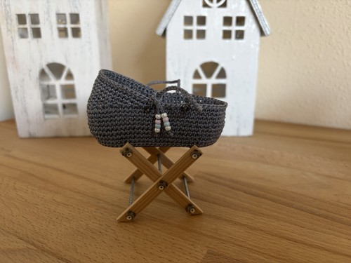 Miniatur moses körbchen 12 - miniatur, moses-körbchen