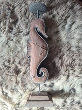 2 Kerzenhalter Seepferdchen