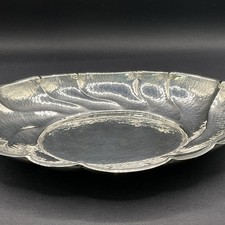 Antike Deutsche Obstschale Nussschale Anbietschale Bonbon Dish 800 Silber