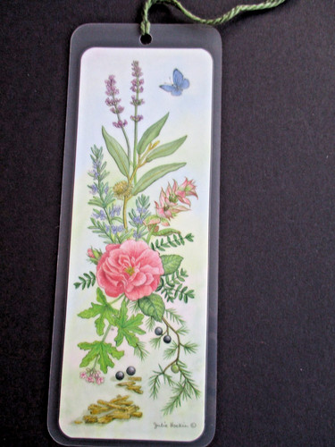 Lesezeichen aromatherapie - lesezeichen,