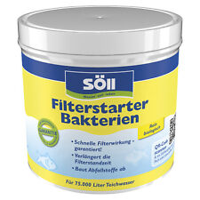 SÖLL Filterstarter Bakterien 500 g Filterbakterien Filter Teichpflege Koi Teich