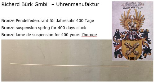 Bronze drehpendelfeder 400 - bronze, |
