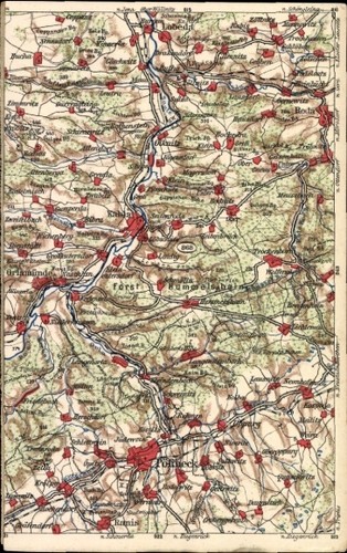Landkarten orlamünde - landkarten, ak
