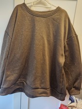 Pullover braun mit komplett - pullover,