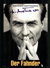 Dietrich Mattausch Der Fahnder Autogrammkarte Original Signiert # BC 227108