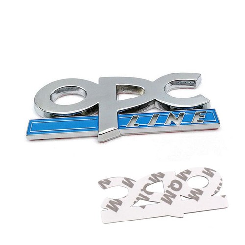Opc line emblem 3cm chrom - line, 8.3cm