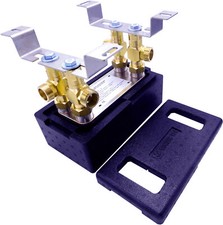 Edelstahl Plattenwärmetauscher Wärmetauscher NORDIC TEC 100-220kW mit ISOLIERUNG