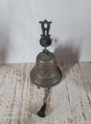 Schöne bronze glocke mit - bronze,