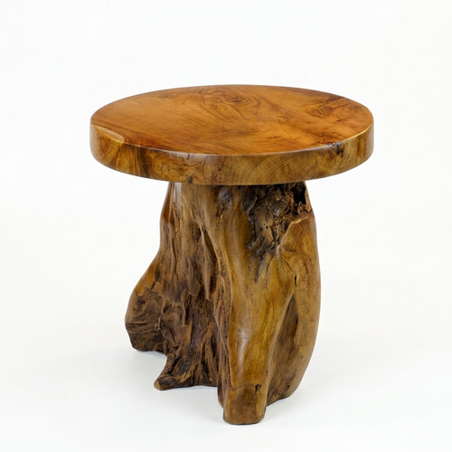 Beistelltisch teak wurzelholz - teak,