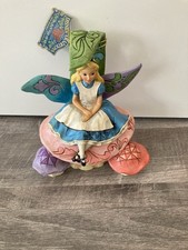 Disney Enesco Alice Mushroom