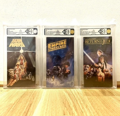 Star wars trilogie vhs - star,