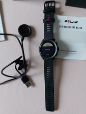  OVP sehr guter Zustand Polar Grit X Outdoor Multisport Watch Black, M / L