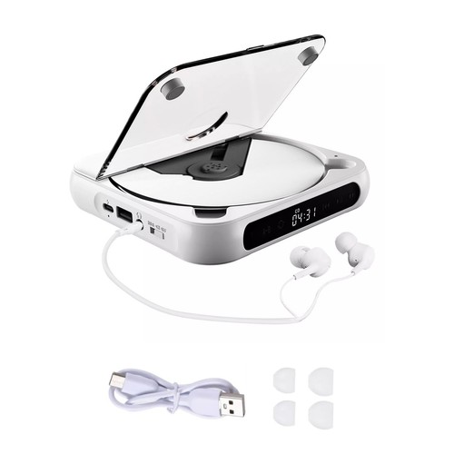 Portable player wired - cd, w/wired