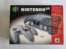 Nintendo n64 konsole - n64,