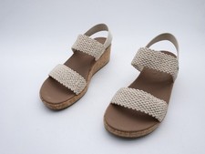 SKECHERS Damen Sandale Freizeitschuh Keilsandalette beige Gr 39 EU Art. 34198-56