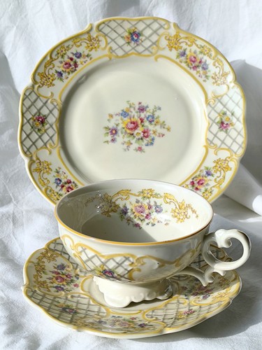 Vintage porzellan teegedeck - vintage,