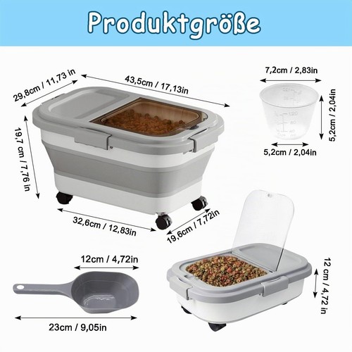 Hundefutter aufbewahrungsbox - hundefutter,