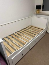 IKEA Hemnes Tagesbett weiß 80x200 mit 3 Schubladen – Top Zustand