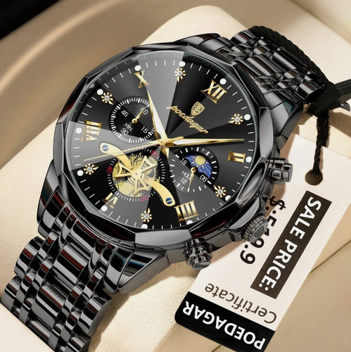 Luxus quarz herren - uhr, –