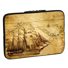Design Tablet PC Netbook Tasche bis 10,1 Zoll Schutz Hülle SAILING SHIP SCHIFF