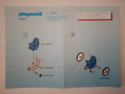 Playmobil bauanleitung 4407 - bauanleitung,