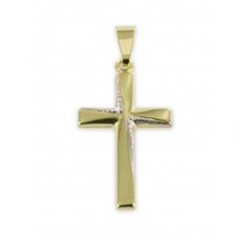 Kreuz Anhänger Gold 333
