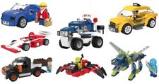 Playtive Clippys Set Klemmbausteine Mini - Cabrio Taxi Rennwagen Pickup Ninja ..