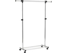 form&style Kleiderständer fahrbar H105 B90 T40 cm